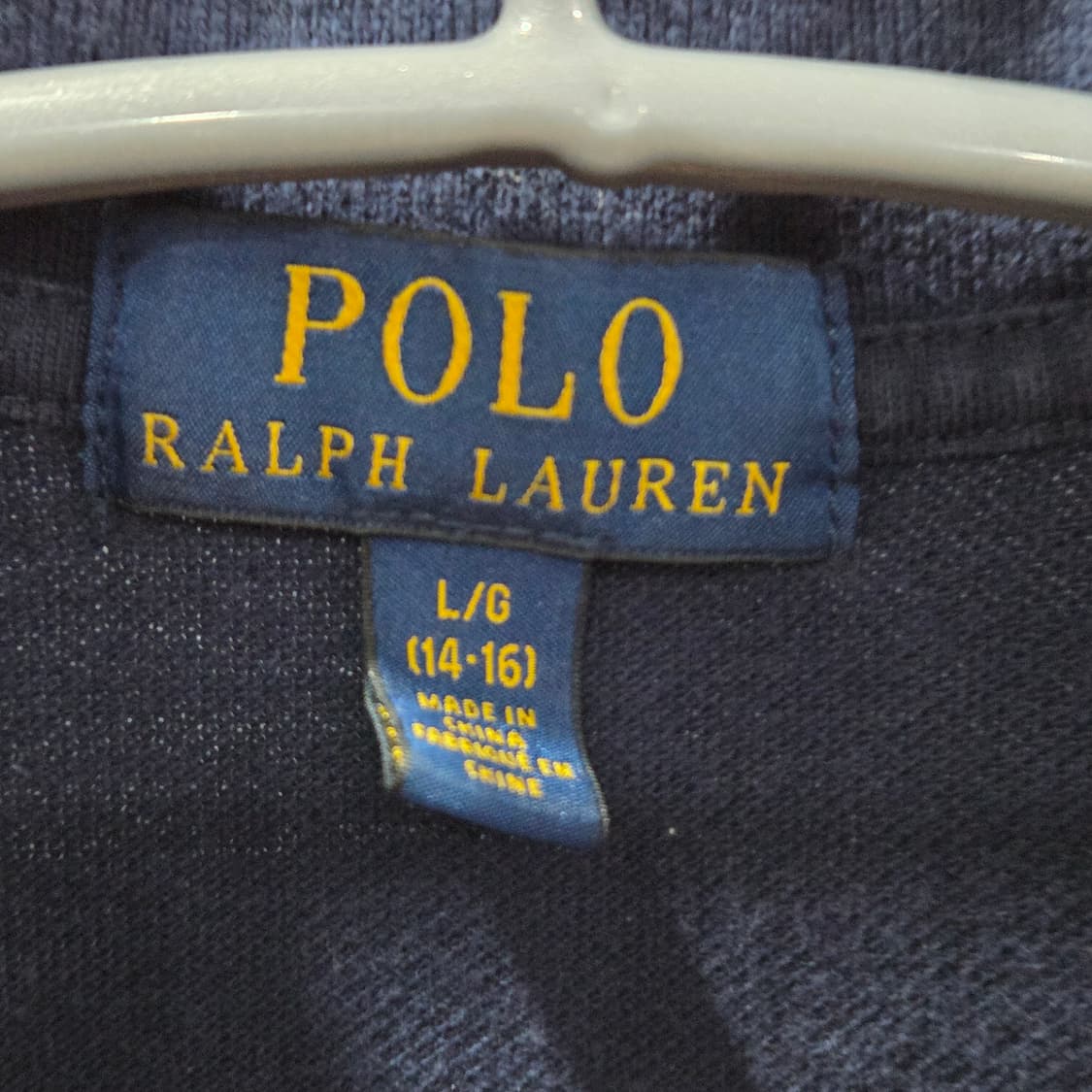 폴로랄프로렌 보이즈 폴로베어 코튼 카라 스트라이프 반팔티 L/14/16 상품이미지3