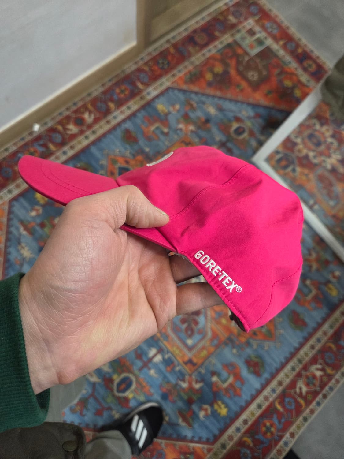 노스페이스 고어텍스 딥핑크 모자 58~60 상품이미지2