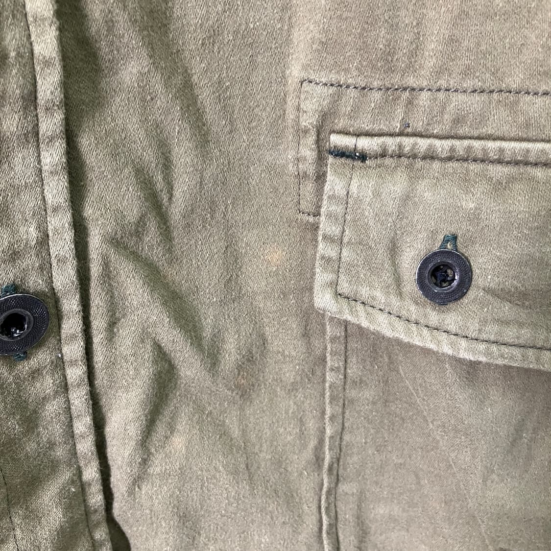 Schott 쇼트 퍼티그 유틸리티 셔츠 자켓 L 상품이미지8