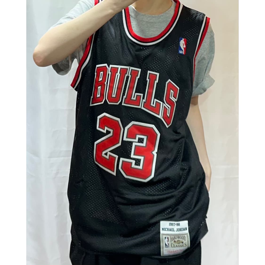 NBA 미첼엔네스 조던 블랙 농구 유니폼 상품이미지1
