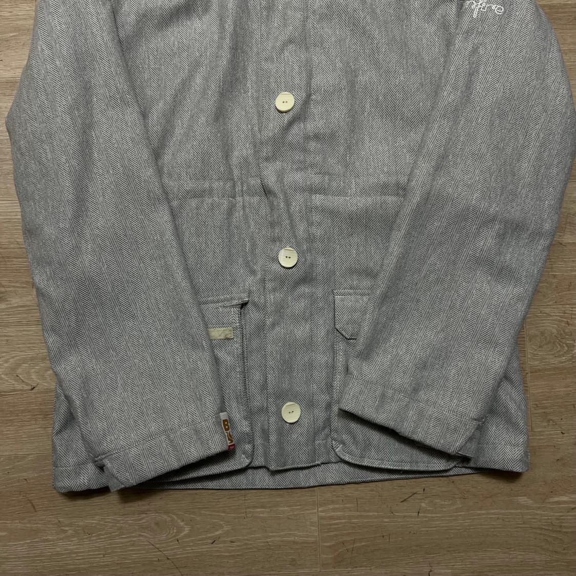 본파이어 여성 스키복 보드복 퍼안감 헤링본 스키점퍼 [그레이] M/95 상품이미지3