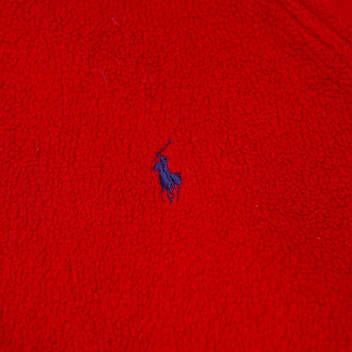 80s 폴로 랄프로렌 플리스 자켓 레드 상품이미지2