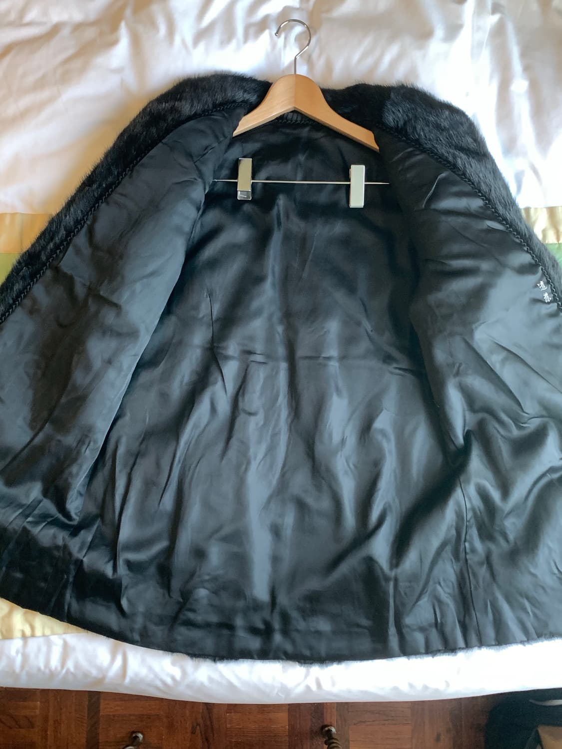 Puff black mink coat 상품이미지6