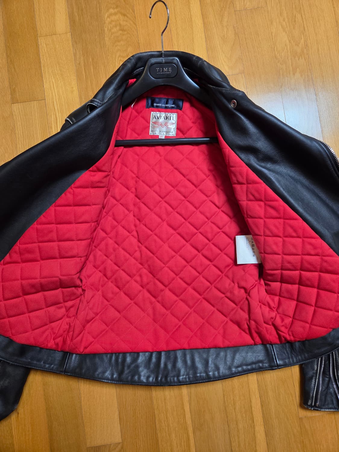 루이스레더x꼼데가르송 라이트닝 391, 38사이즈  상품이미지5