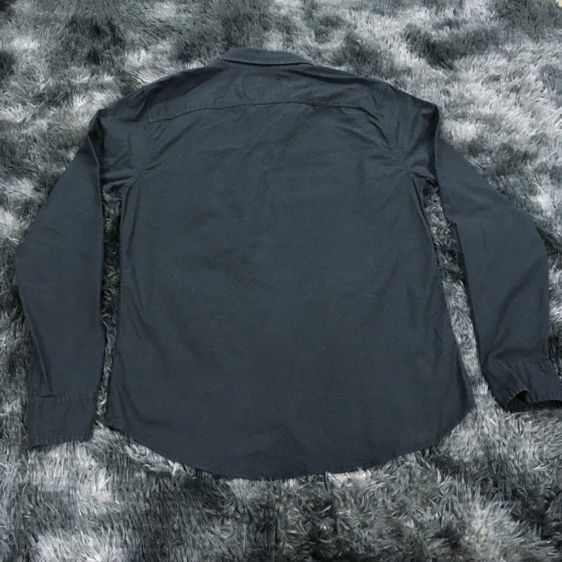 투티/0267 홀리스터 블랙 슬림핏 셔츠 y2k 긱시크 머슬핏 상품이미지6