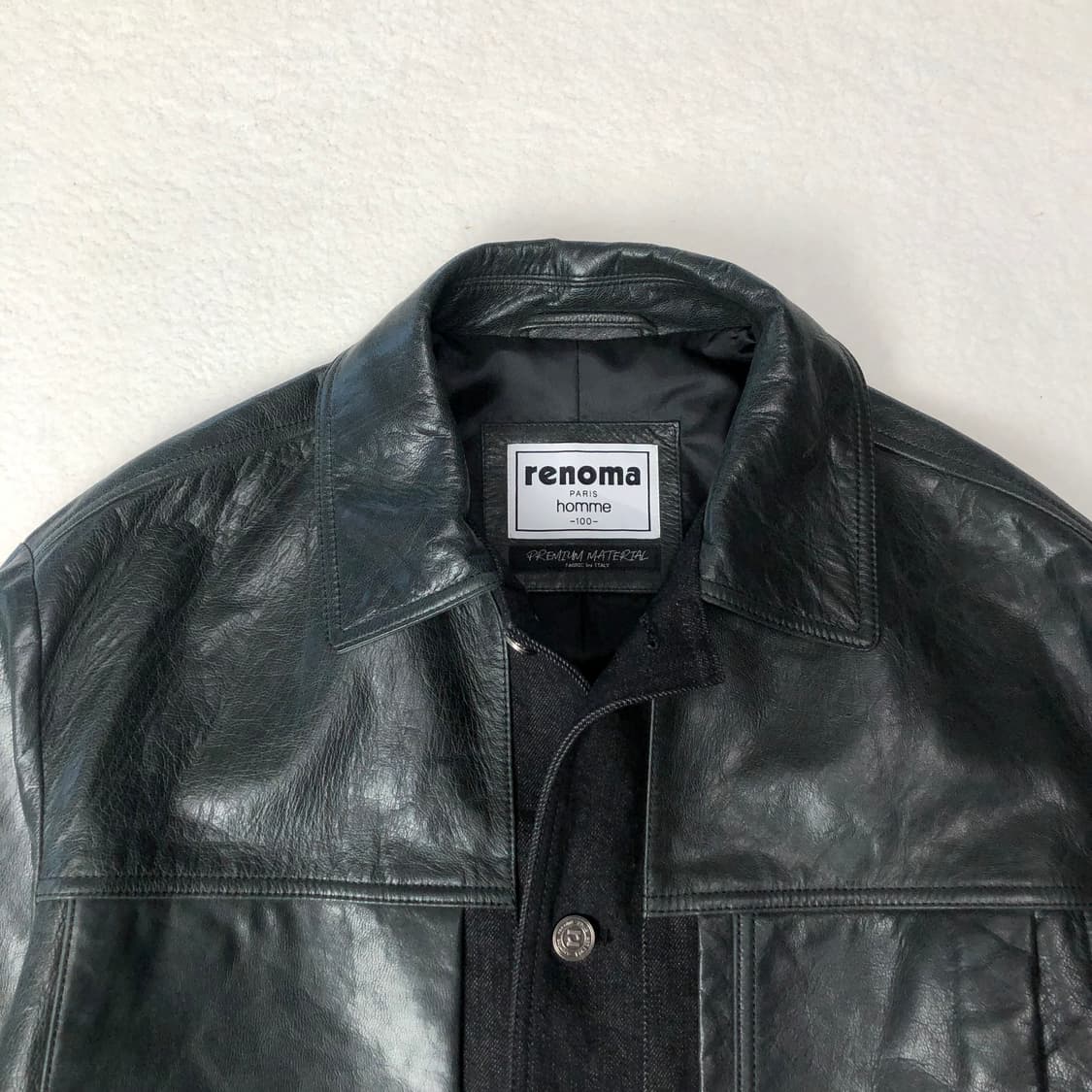 레노마 프리미엄 이태리 레더자켓 상품이미지4