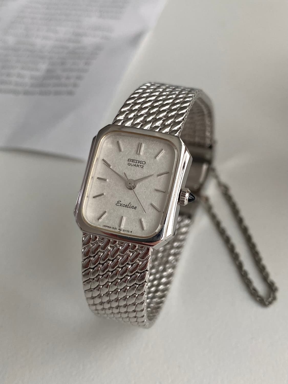 Seiko 세이코 exceline 엑셀린 스노우 쿼츠 레이디스 상품이미지1