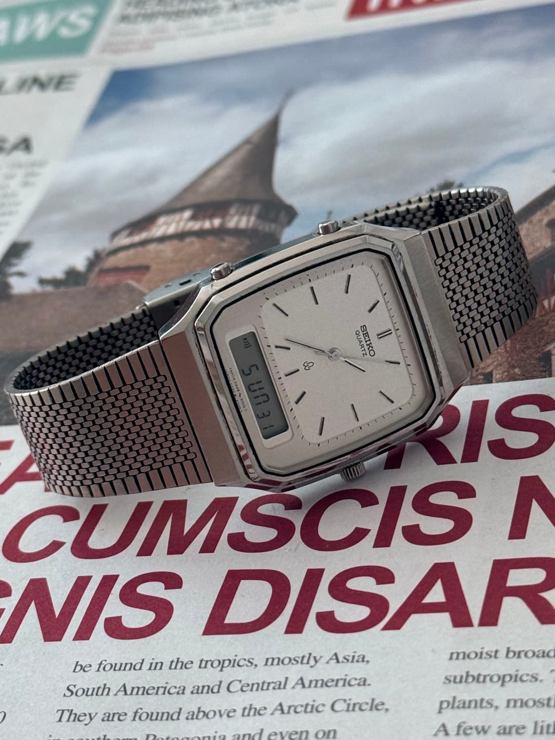 Seiko 세이코 아나디지 쿼츠 1982 상품이미지4