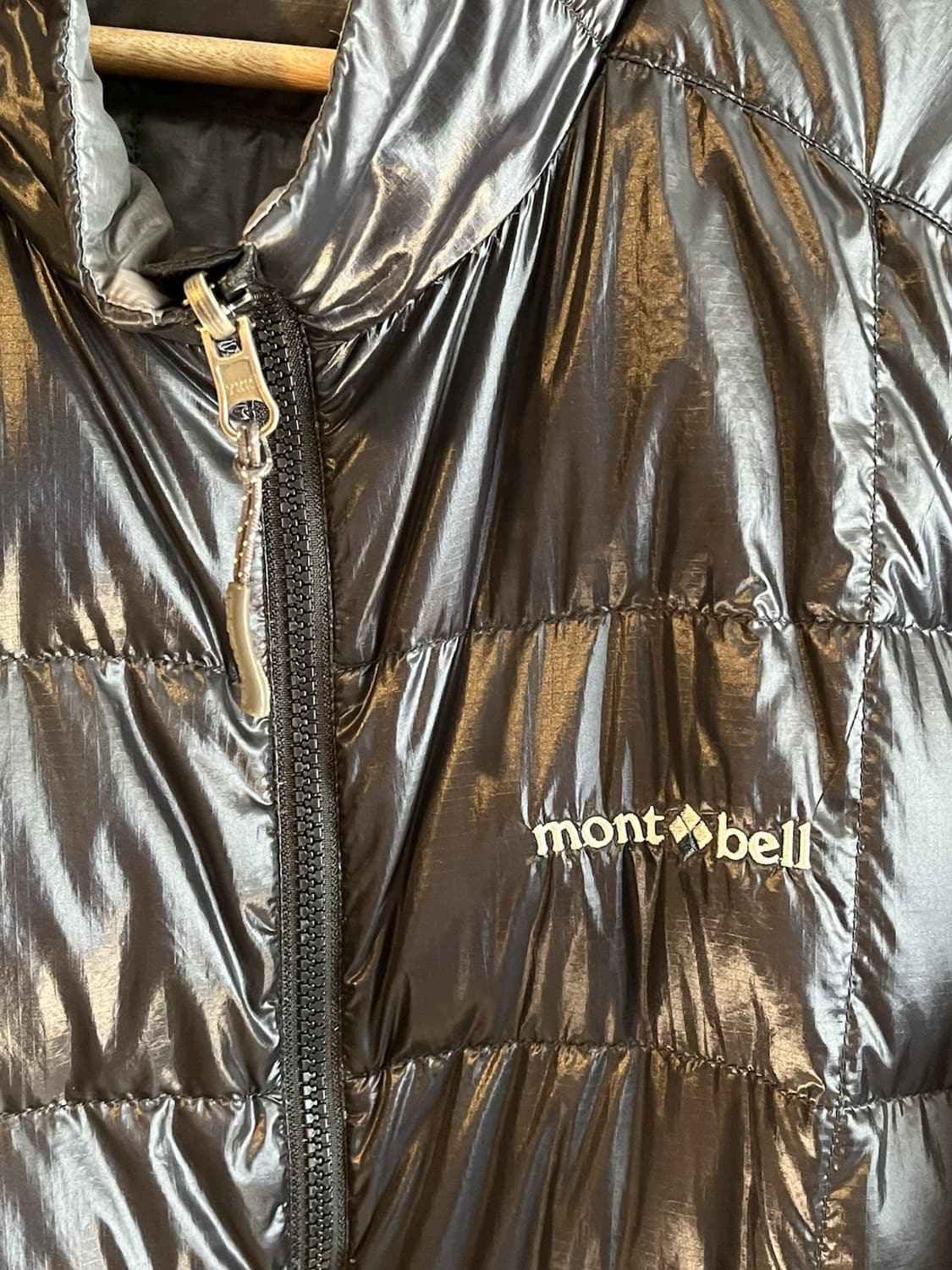 20s 몽벨 윈드스토퍼 EX800 경량패딩 블랙 상품이미지2