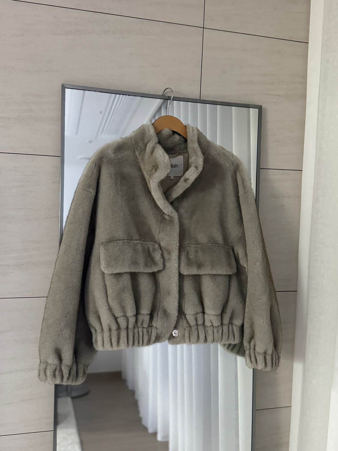 <새상품🖤> 바쉬(BA&SH) 에코퍼 자켓 / 블루종 점퍼 상품이미지5