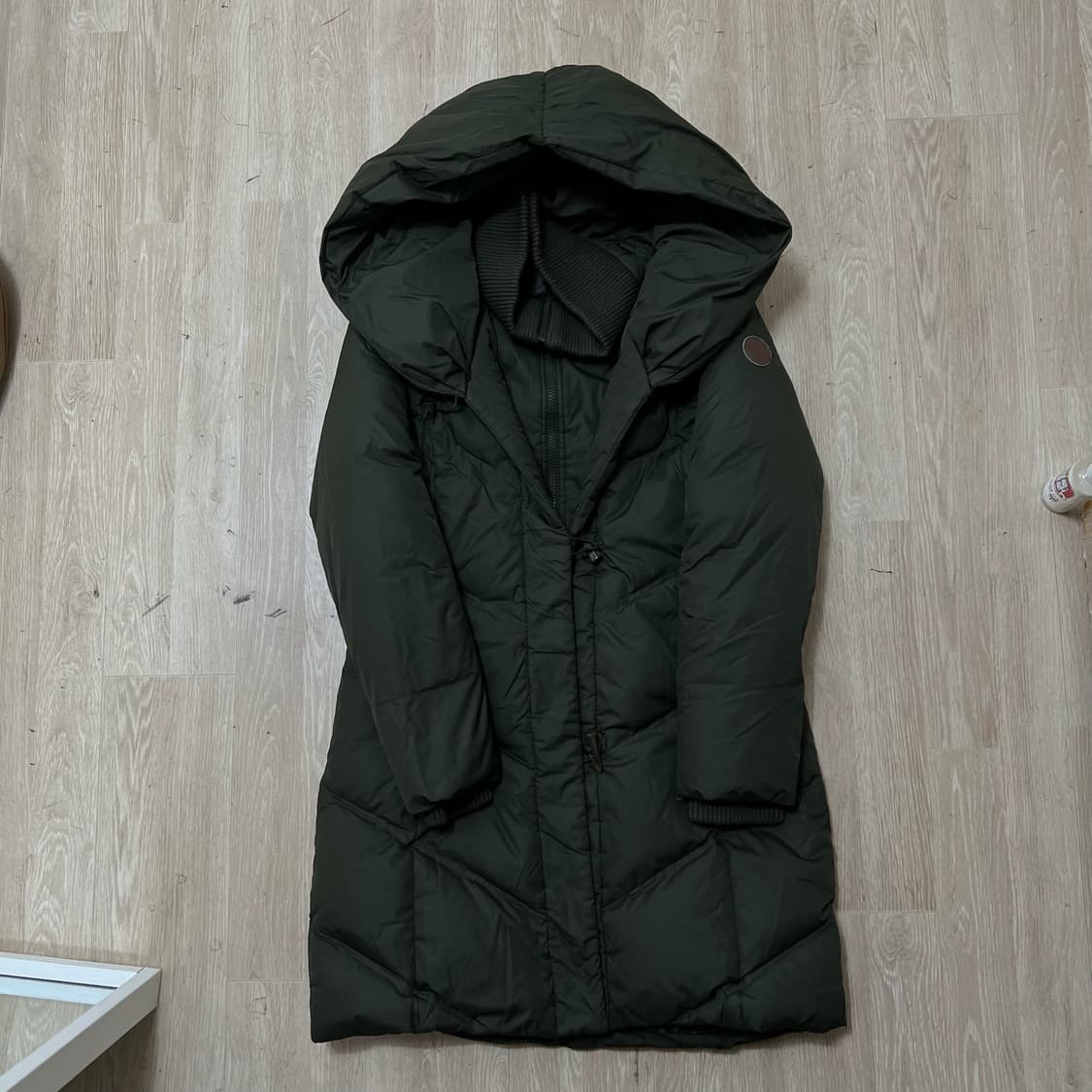 폴로 로렌 랄프로렌 여성 프리미엄 덕다운 니트 떡볶이 롱패딩 S/90  상품이미지1