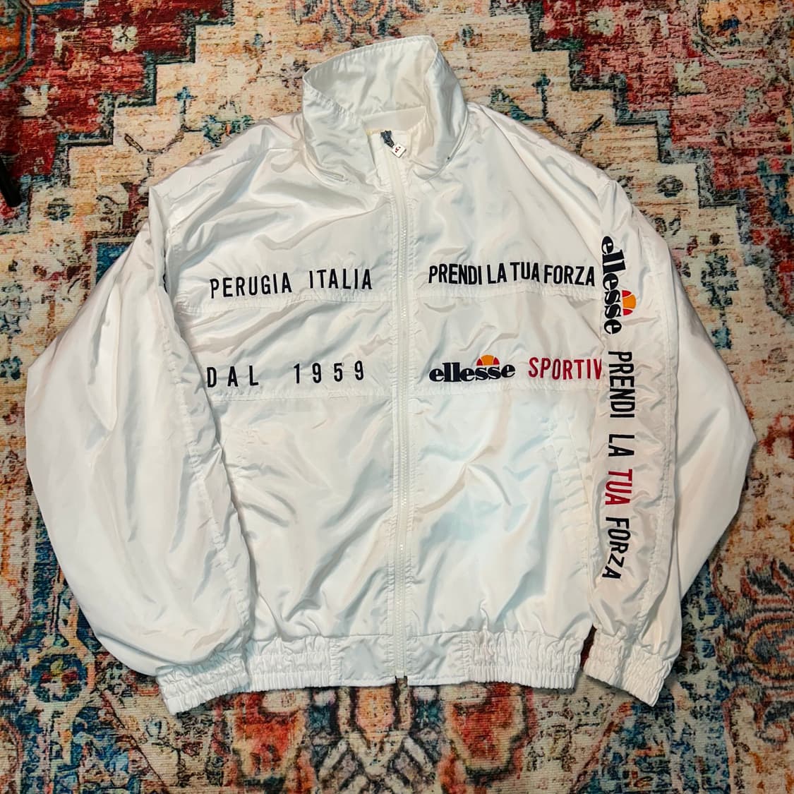 [XL] 90s 빈티지 엘레쎄 바람막이 자켓 상품이미지1