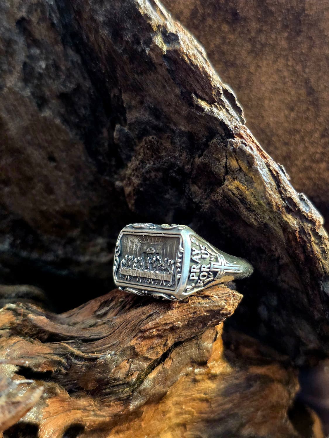 3cross silver925"THE LAST SUPPER"ring 상품이미지4