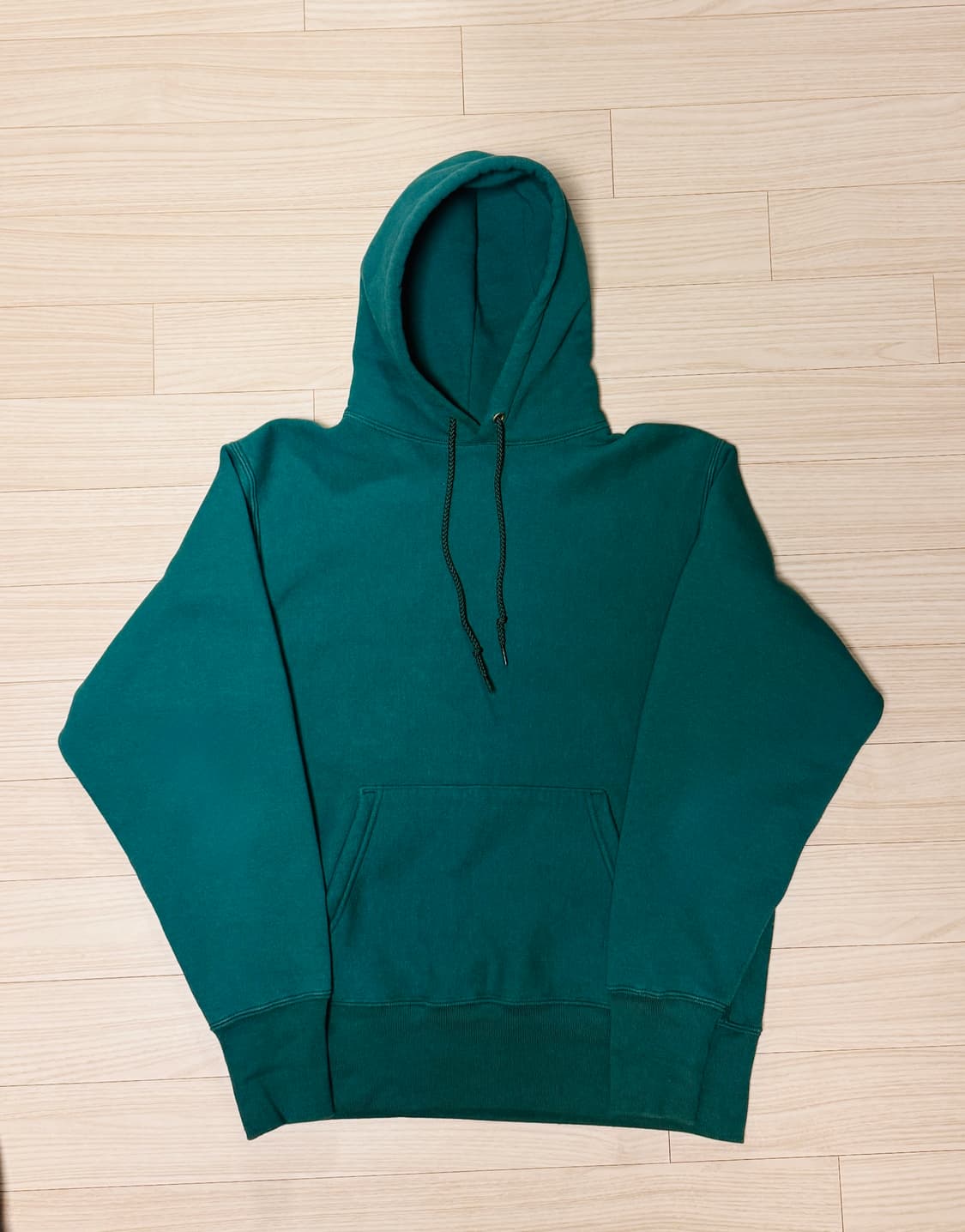 캠버 그린 컬러 후드 M사이즈 상품이미지1