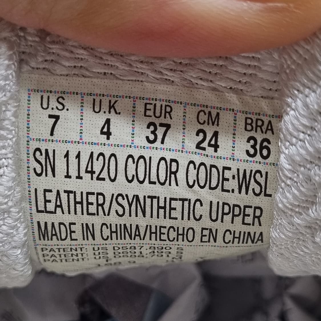 스케쳐스 딜라이트 화이트 여성운동화235  상품이미지6