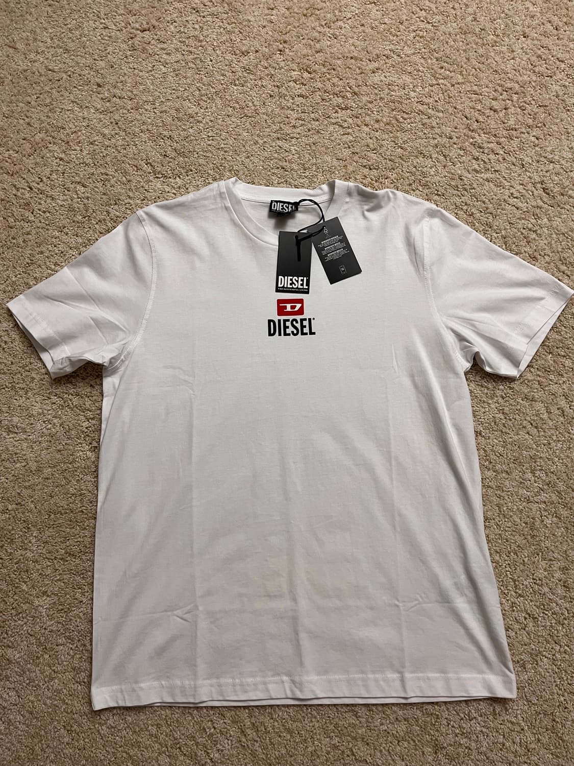 [USA 라인] 디젤 Diesel 반팔티, T-DIEGO-LOGO 상품이미지5