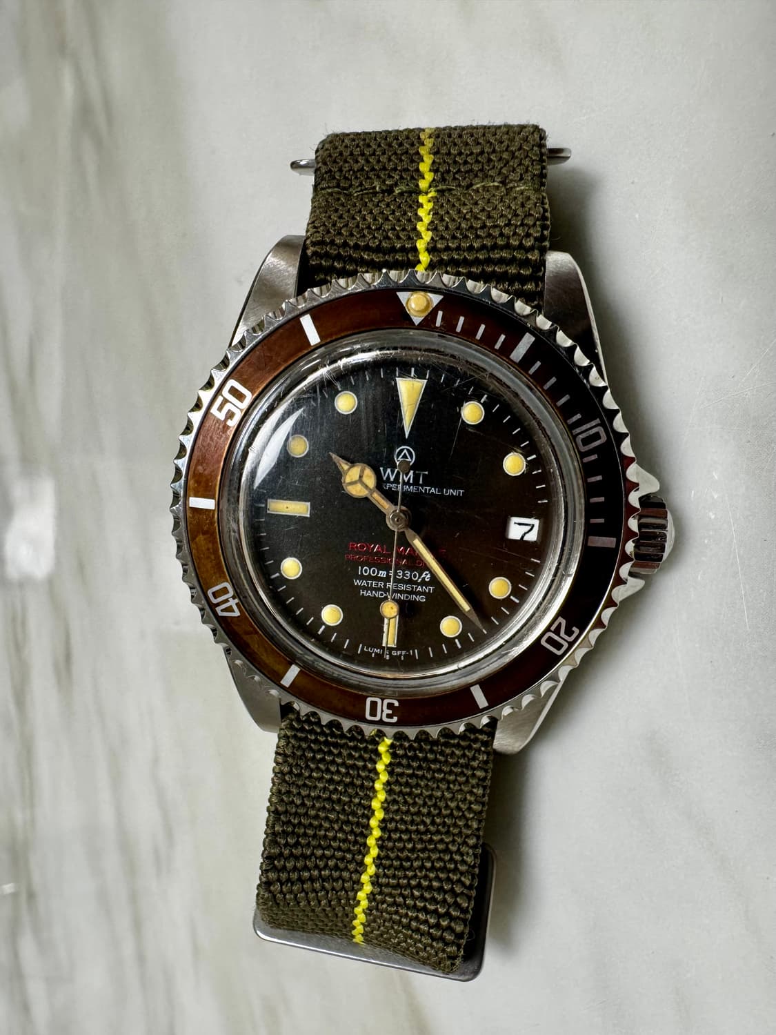 빈티지 감성의 정수, WMT 로얄마린 트로피칼 브라운 상품이미지2