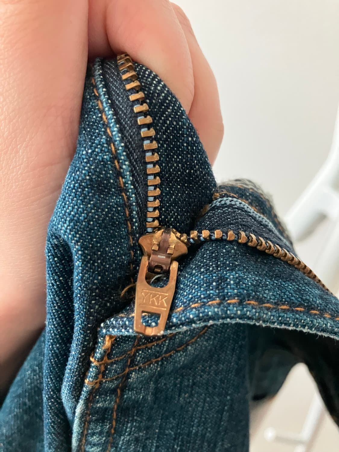 KENZO jeans 겐조진스 꽃자수 데님미디스커트 상품이미지6