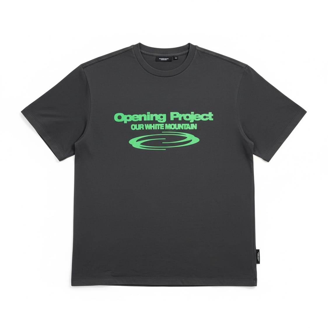 오프닝프로젝트 반팔 티셔츠 차콜 XL 상품이미지1