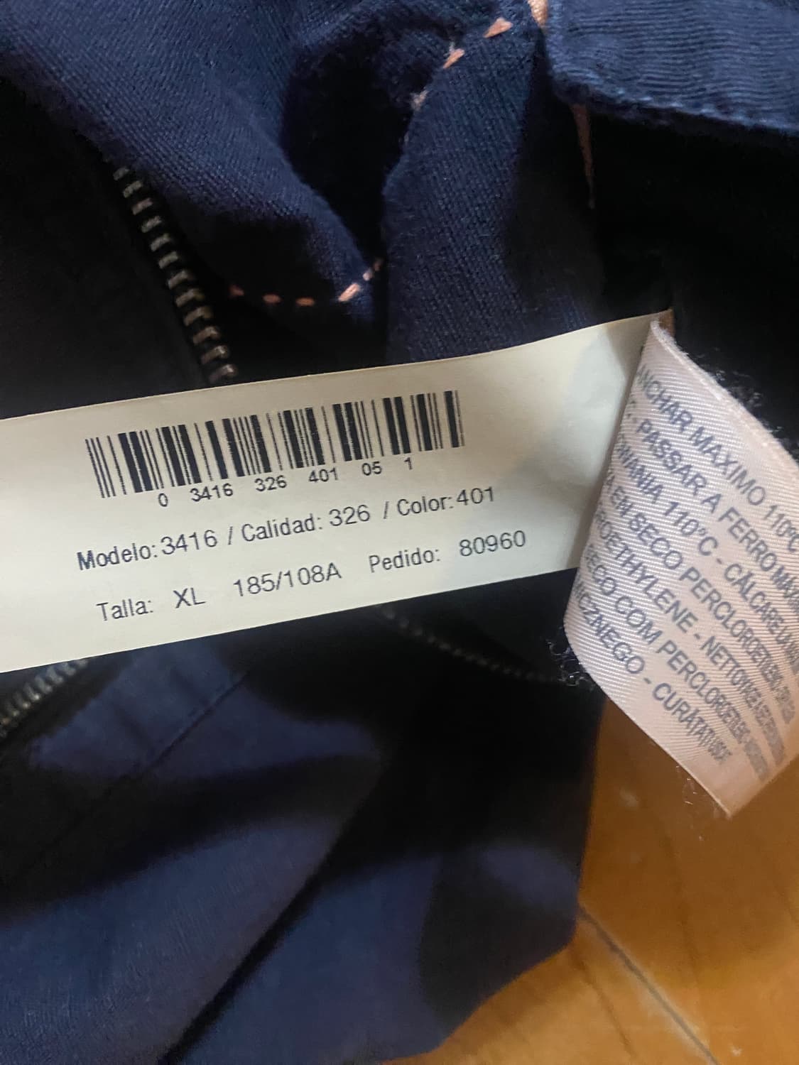 Massimo Dutti 남성 네이비 자켓 XL (105) 상품이미지7