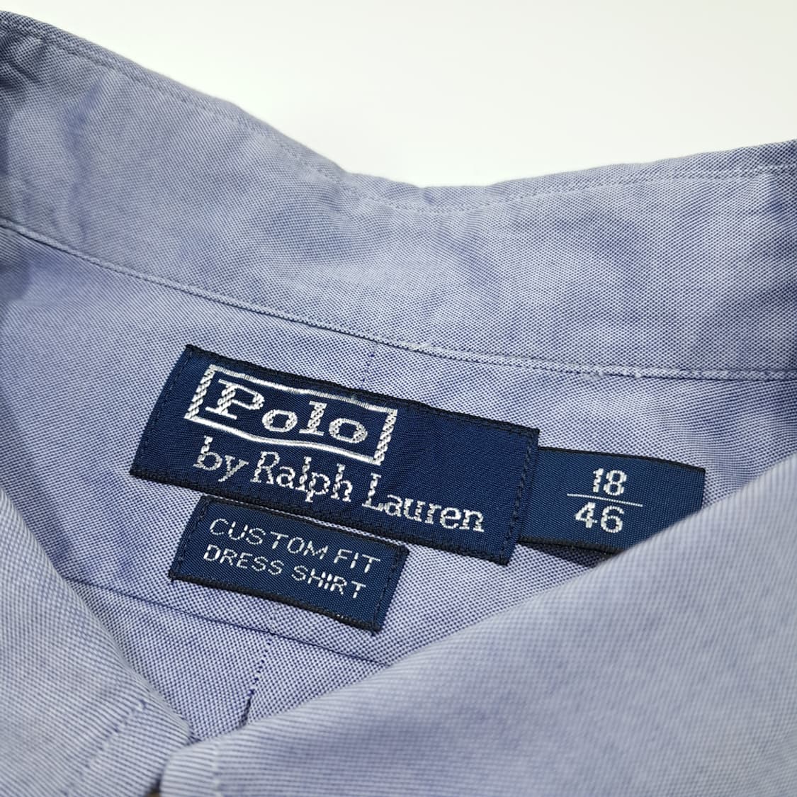 CL898 XL 폴로 00s 멀티포니 클래식 블루 드레스 셔츠 남방 상품이미지3