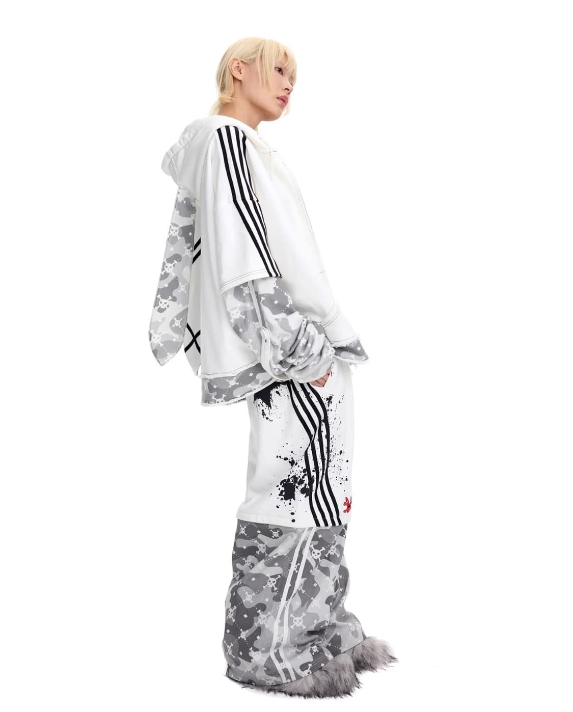 Cfirece 씨피어스 버니후드집업/팬츠 판매 상품이미지2