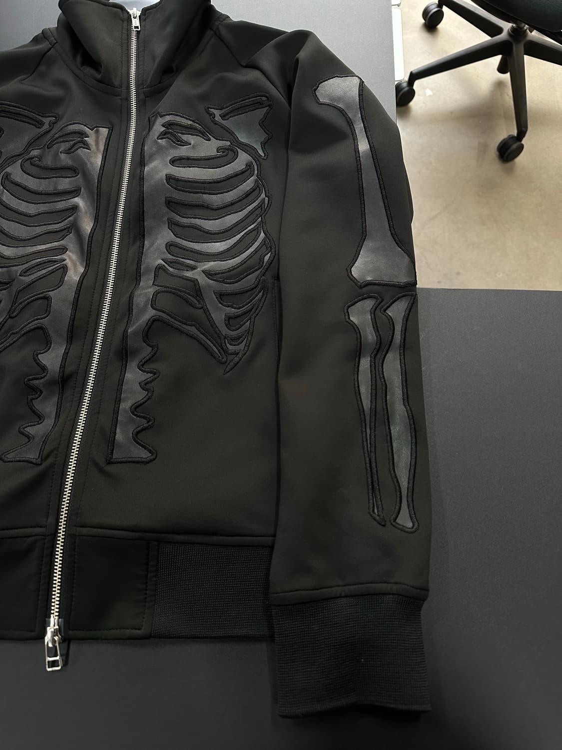 벤슨 본 하이넥 스켈레톤 투웨이 져지집업 상품이미지9