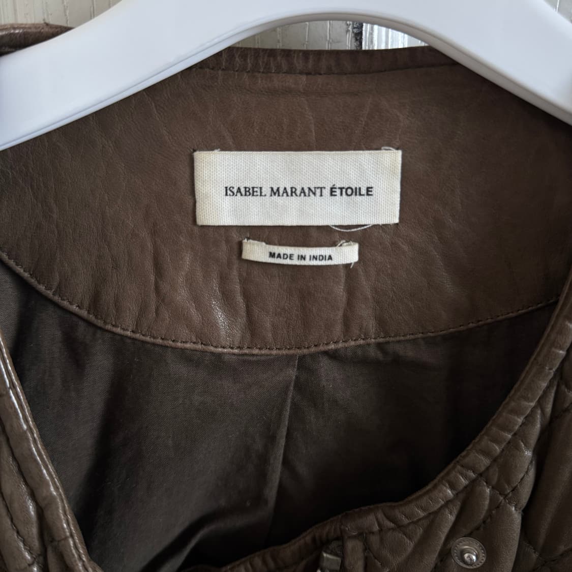 Isabel Marant Leather Jacket (40) 상품이미지3