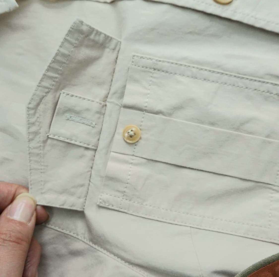  DKNY 클래식 포켓 면스판 셔츠 1892 상품이미지10