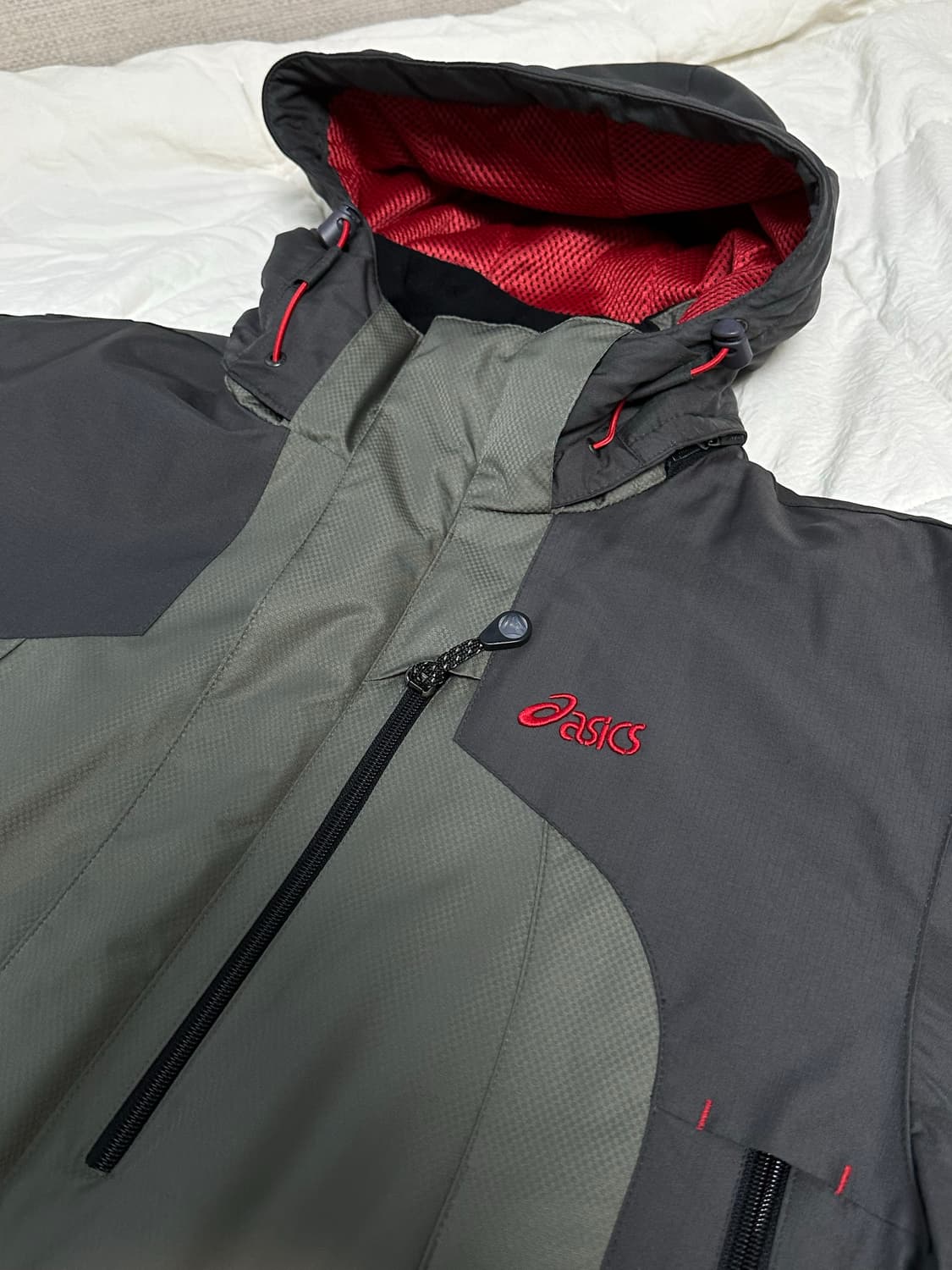 00s 아식스 패딩 바람막이 오클리 맛  라지 상품이미지4