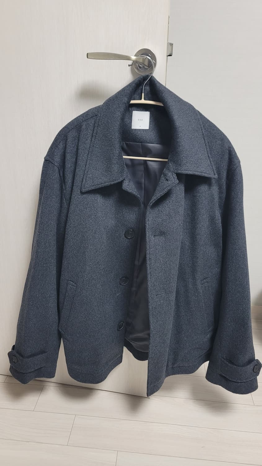 애습(ASP) 울 100 패디드 카코트 차콜 상품이미지2