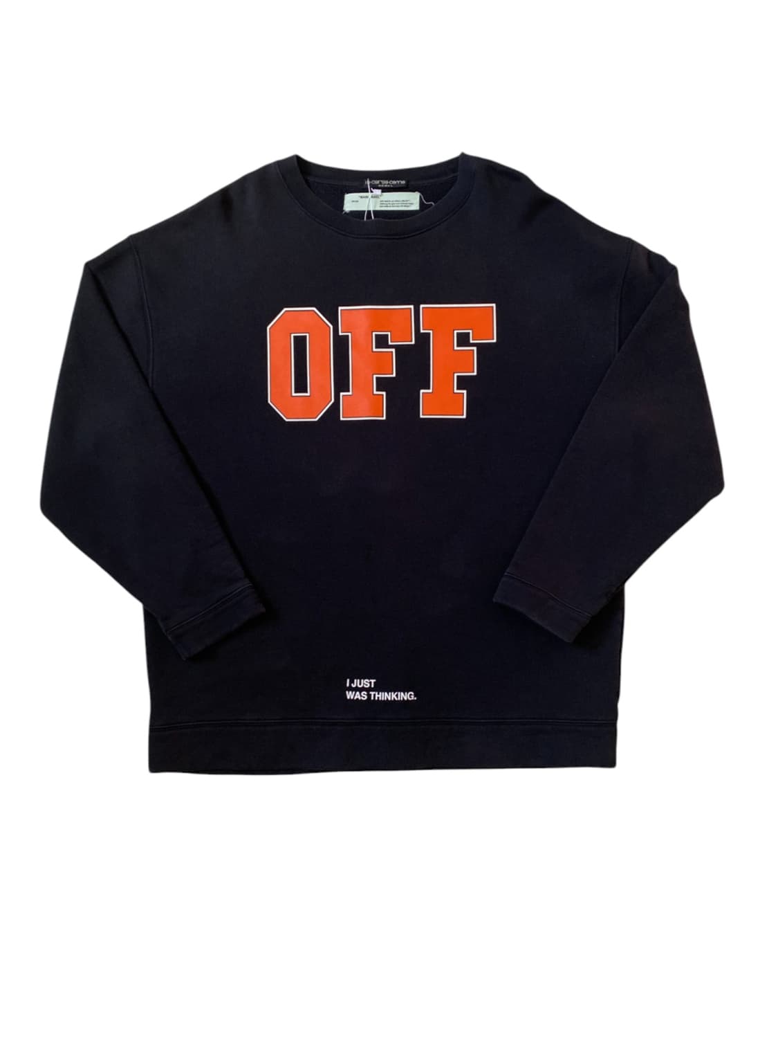 오프 화이트 스웻셔츠 (Man 2XL) AB0235 상품이미지2