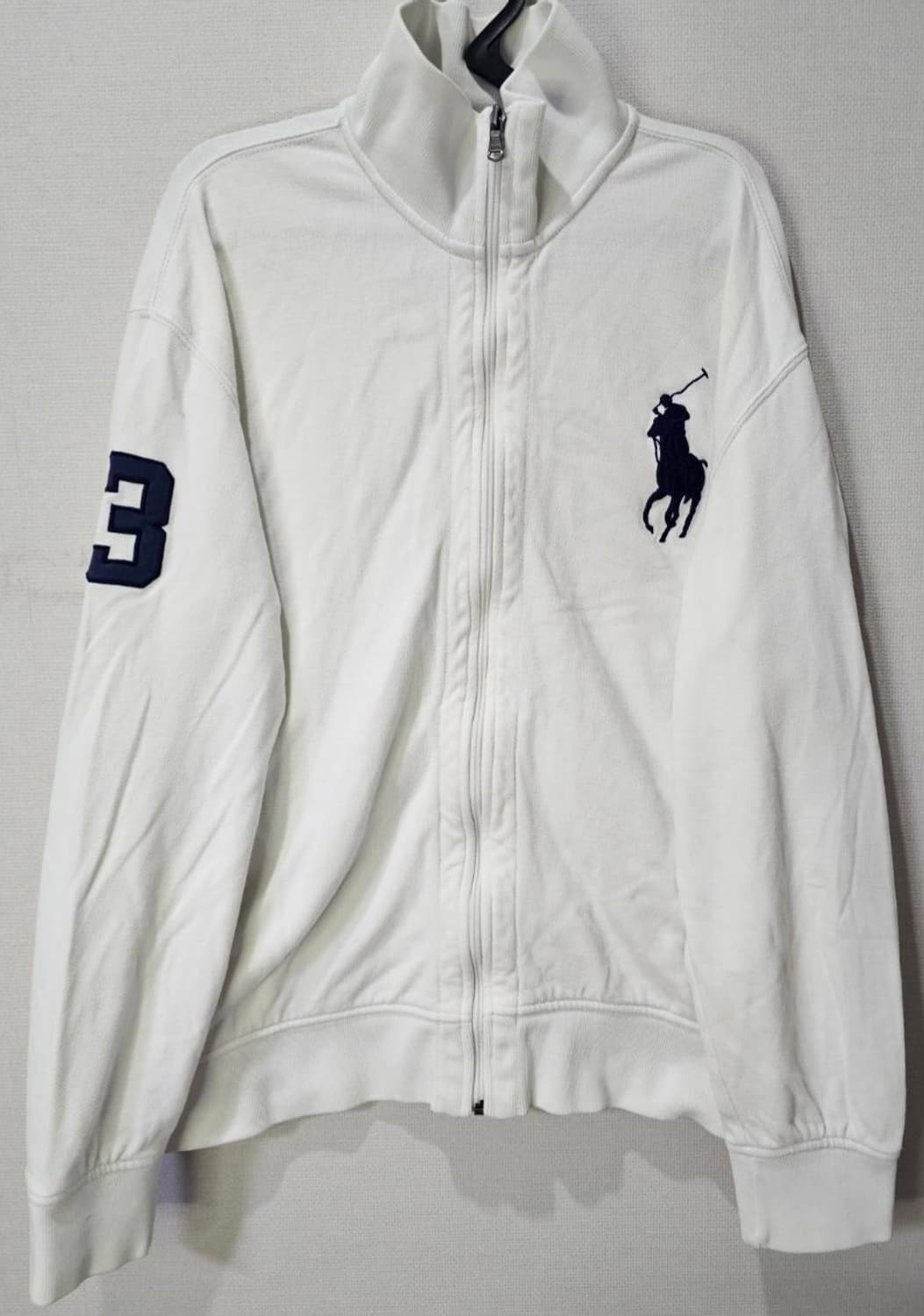 폴로 POLO 빅포니 화이트 집업 105/XL 상품이미지1
