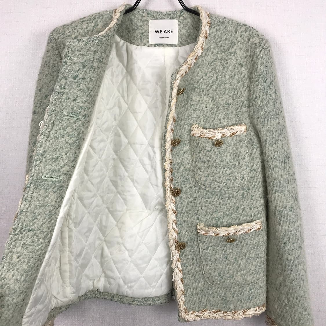 WE ARE 위아 트위드 자켓 상품이미지5