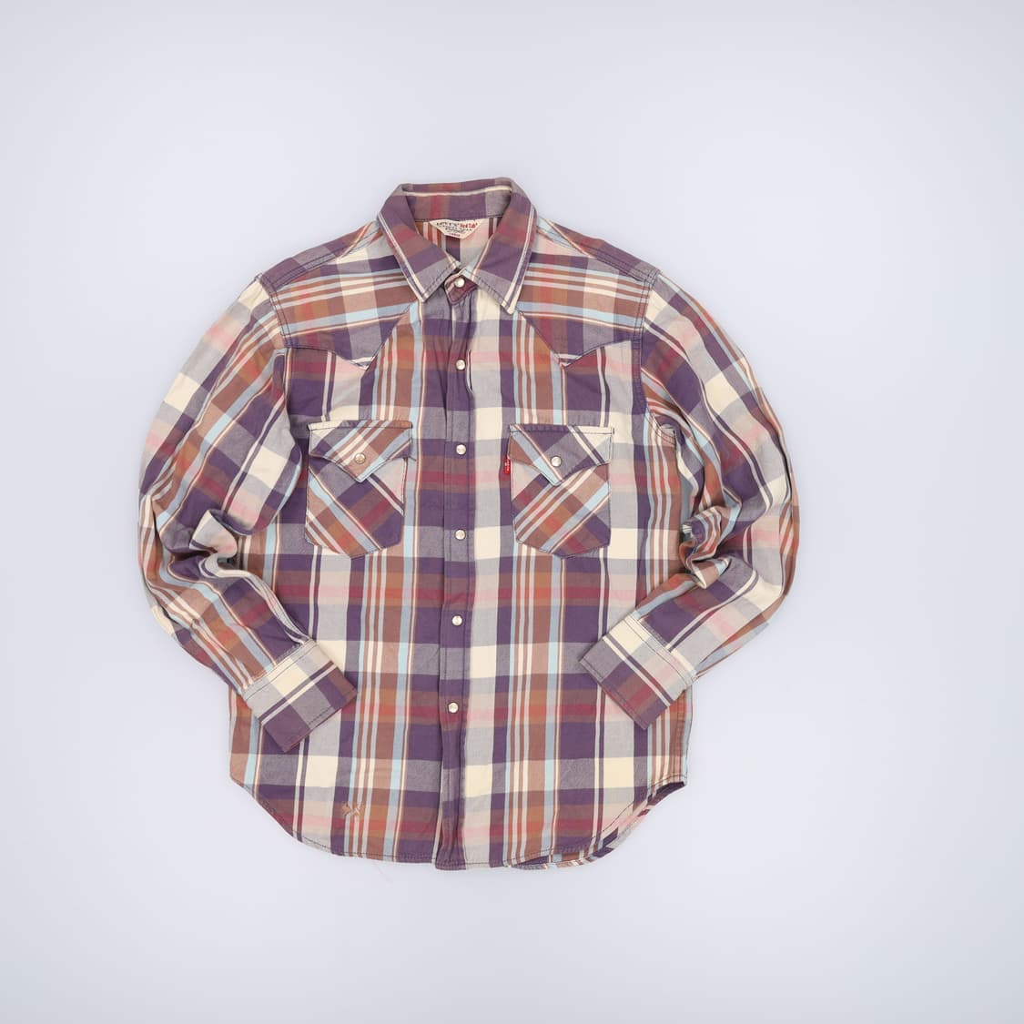 L 리바이스 체크 긴팔셔츠 0427H1 상품이미지1