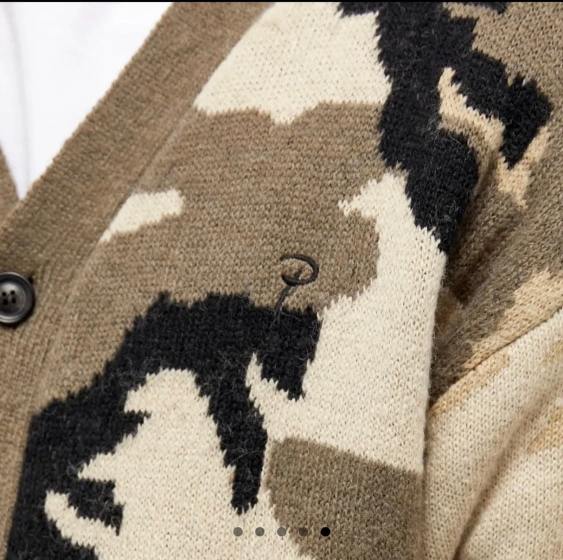 PATTA woodland 카모 가디건 상품이미지4