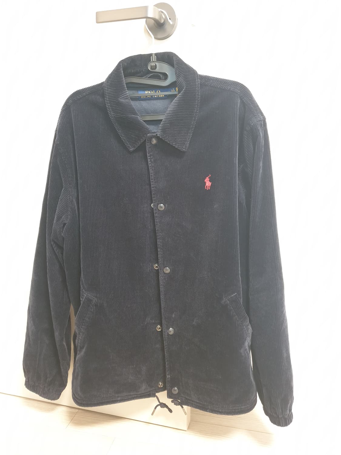 폴로 랄프로렌 코듀로이 코치 자켓 M 네이비 상품이미지2