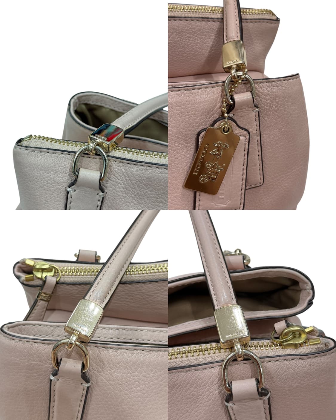 코치 빈티지 핑크 Y2K 토트백 숄더백 가방 상품이미지6