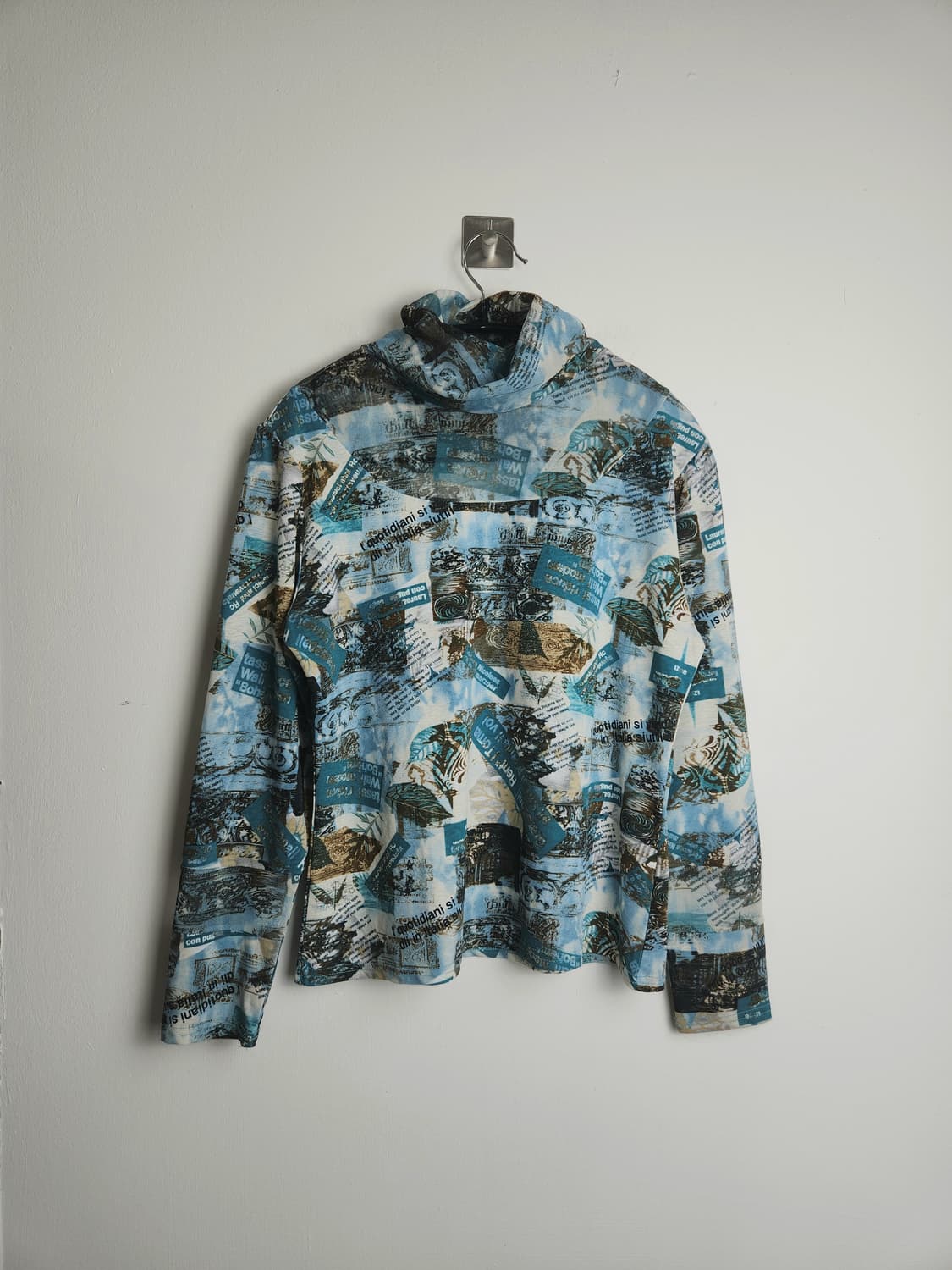 패턴 롱 슬리브 탑 상품이미지7