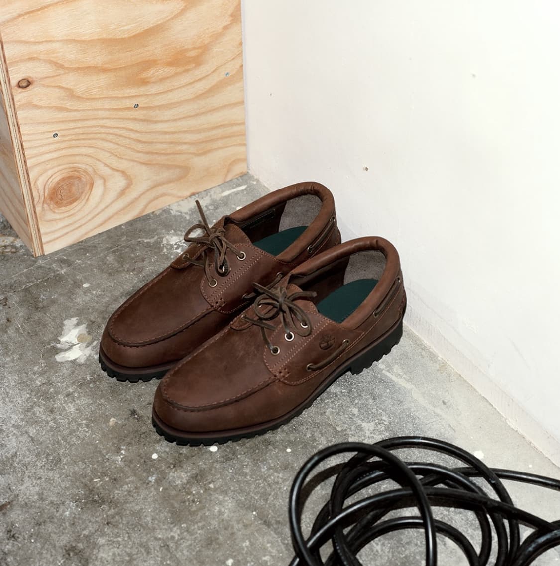 [255]팀버랜드 디스이즈네버댓 3 아이 어센틱 보트 슈즈 브라운 상품이미지1