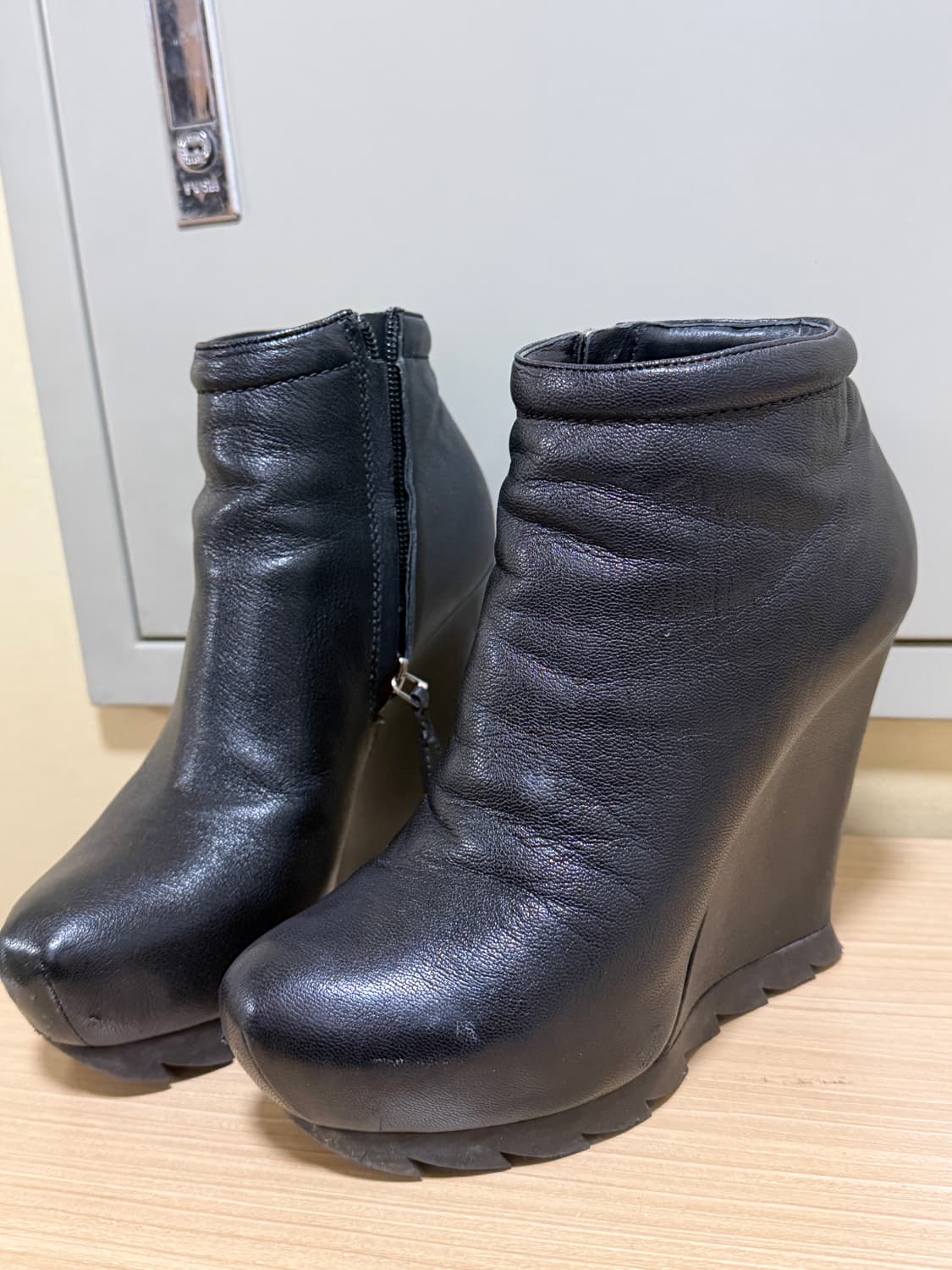 Camilla Skovgaard 웨더 레더 힐 부츠 상품이미지3