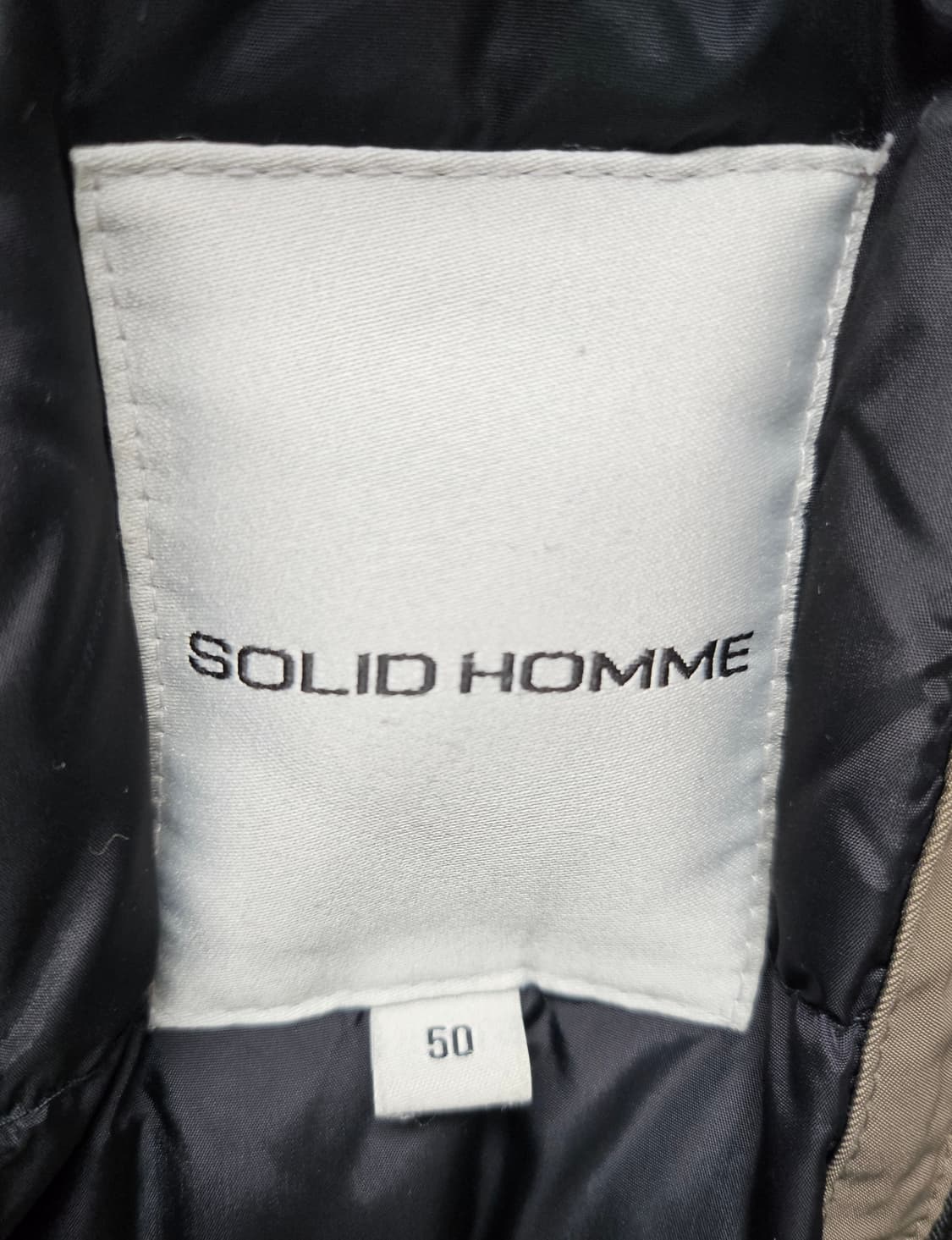 솔리드옴므 남성패딩 105 은여우털 구스패딩 XD57 상품이미지4