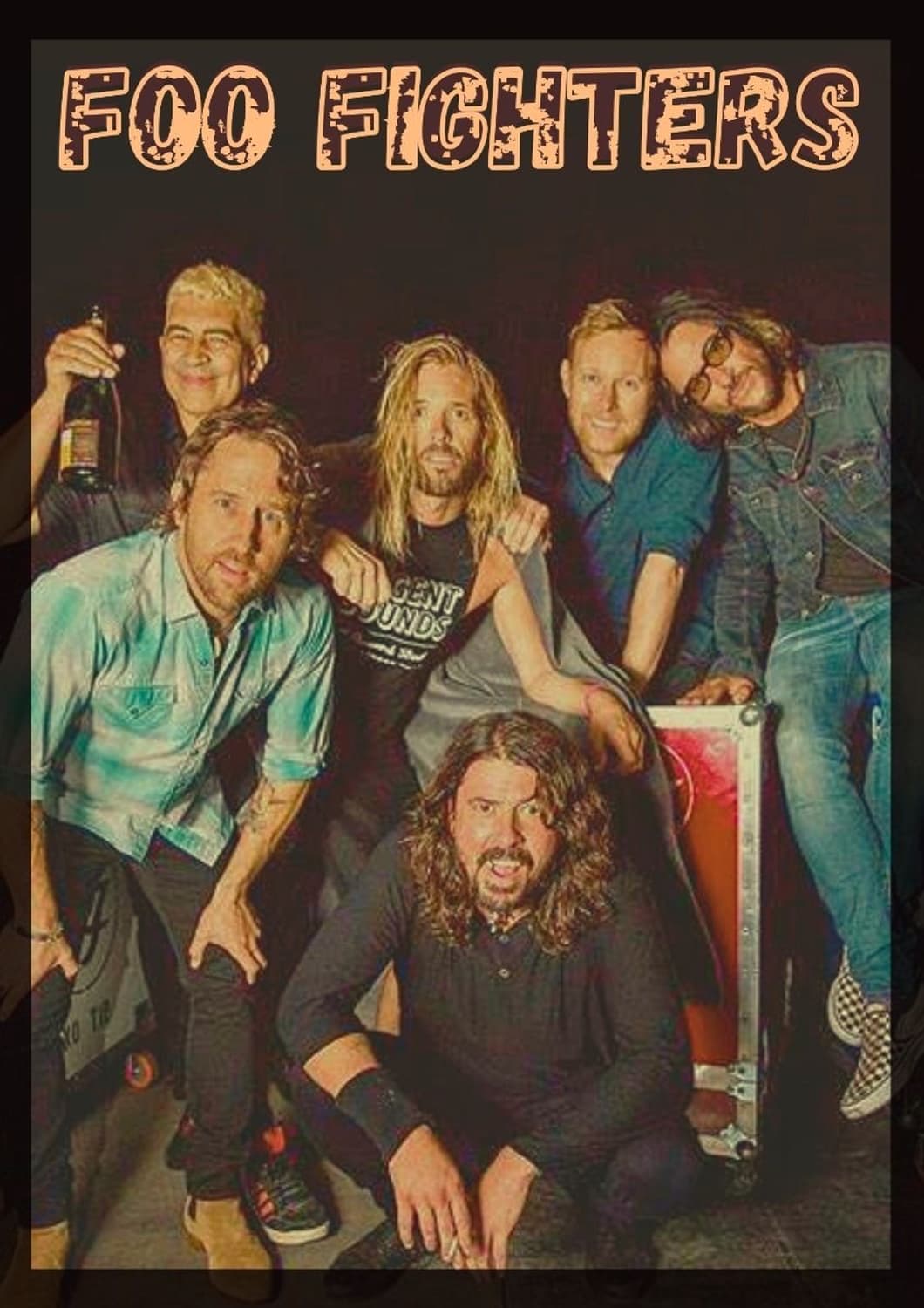 foo fighters logo band tees 상품이미지3