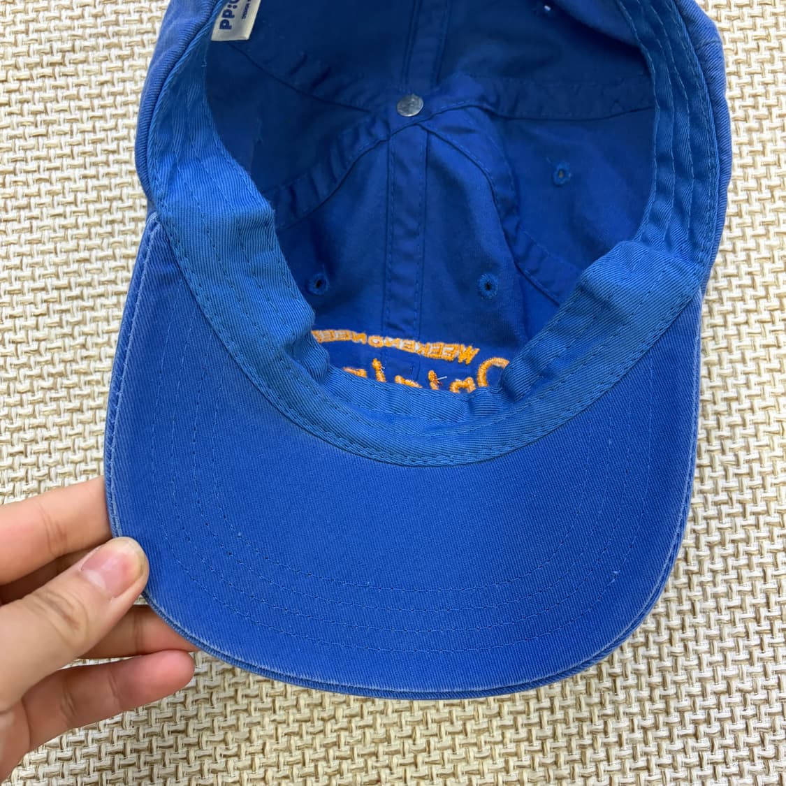 F PPONE 블루 볼캡 0610D1 상품이미지5