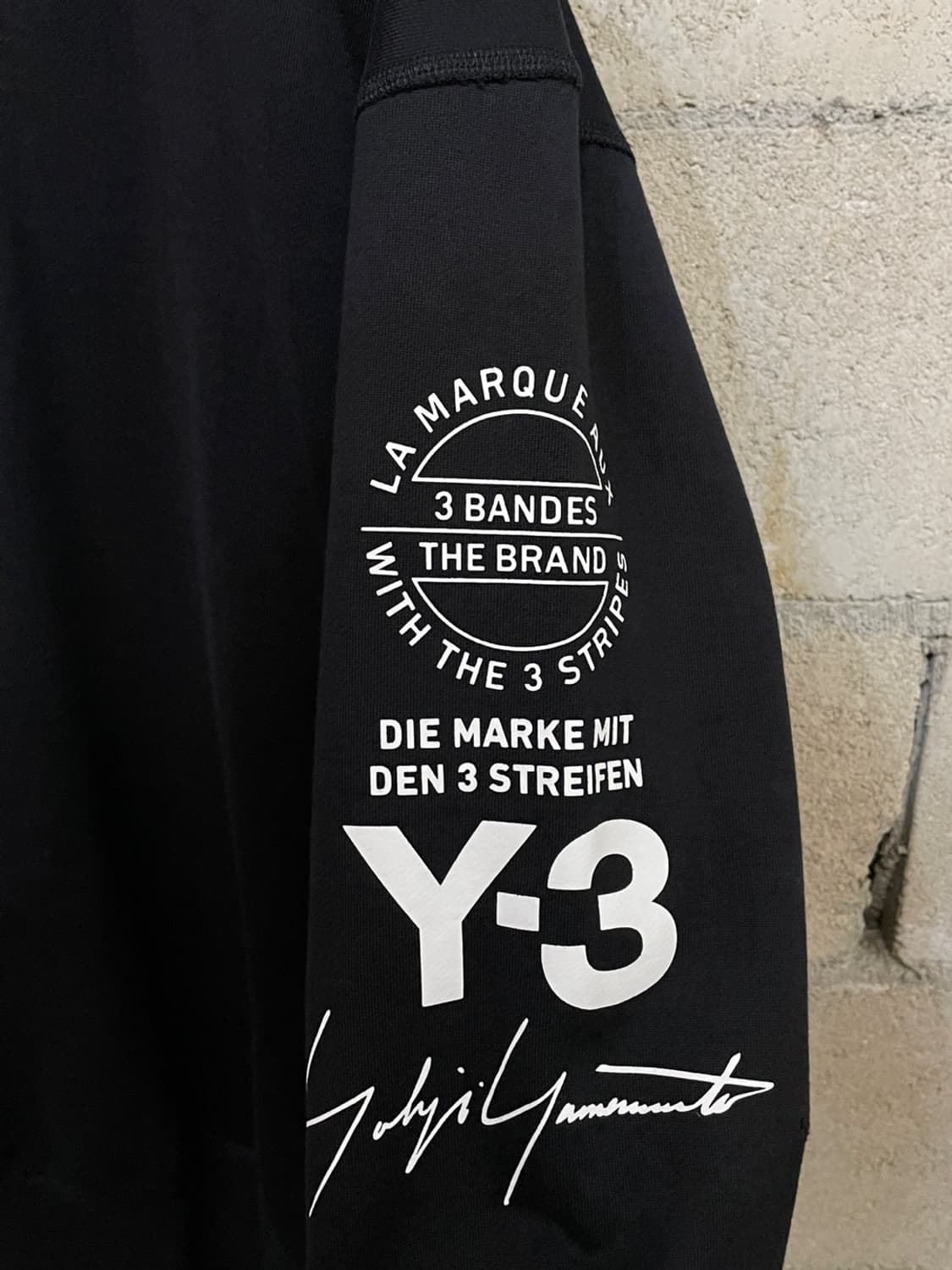 와이쓰리 Y-3 크루넥 맨투맨 상품이미지1