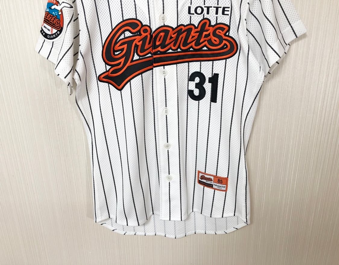 KBO 카멜레온어센틱 롯데자이언츠 올드 홈유니폼/져지 85 #31 손아섭 상품이미지3