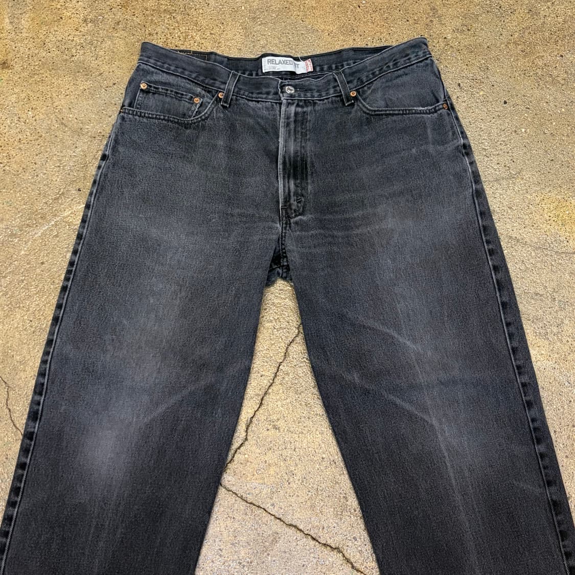 00s 미국 빈티지 리바이스 550 블랙진 청바지 상품이미지2