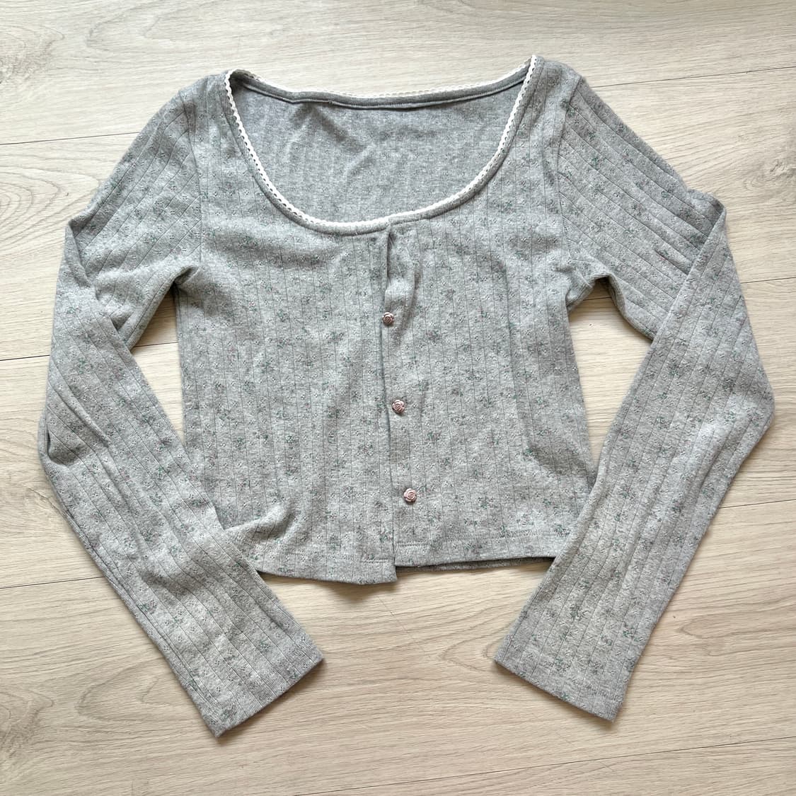 어윗 ROSY PUNCHING CARDIGAN & SLEEVELESS- 상품이미지3