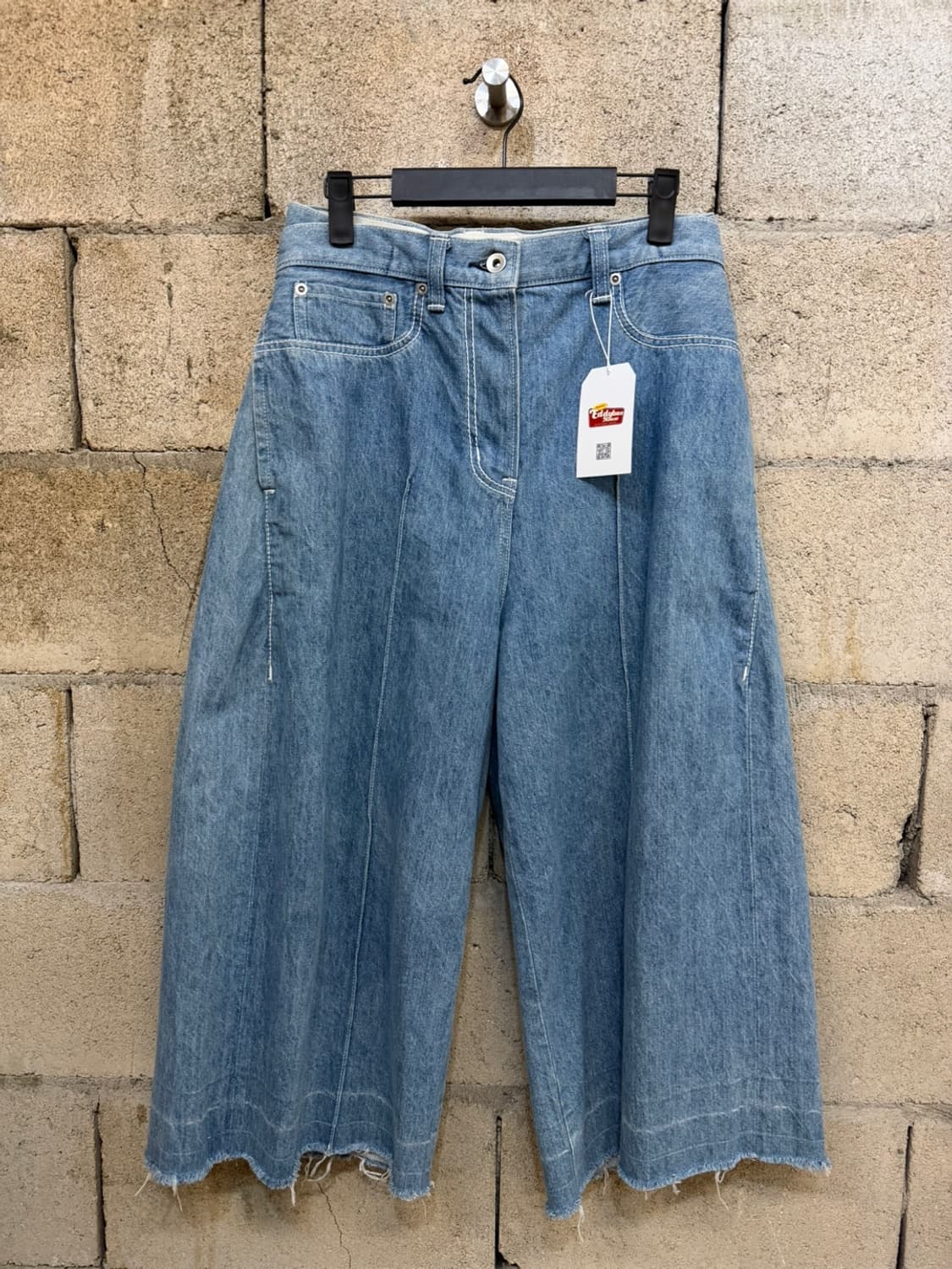 사카이 컷 오프 데님 팬츠  상품이미지1