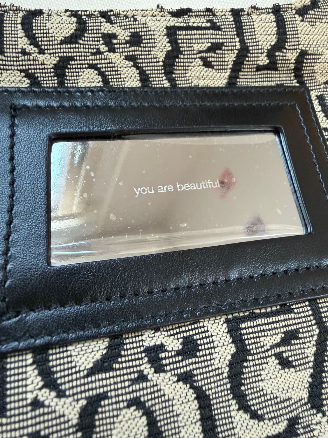 아크네스튜디오 자카드 플랫 숄더 백 상품이미지5